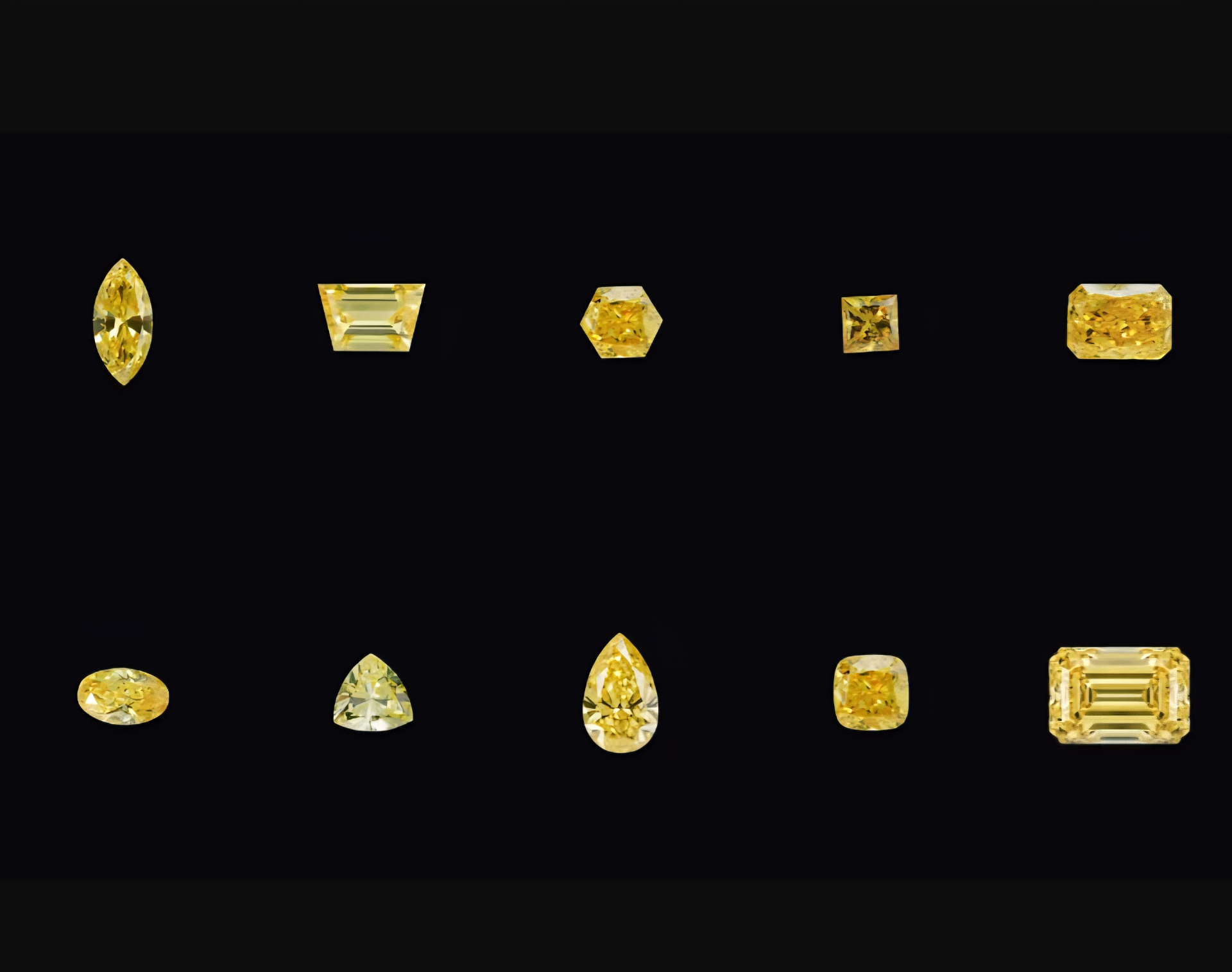 Fancy Vivid Yellow lab-grown diamond