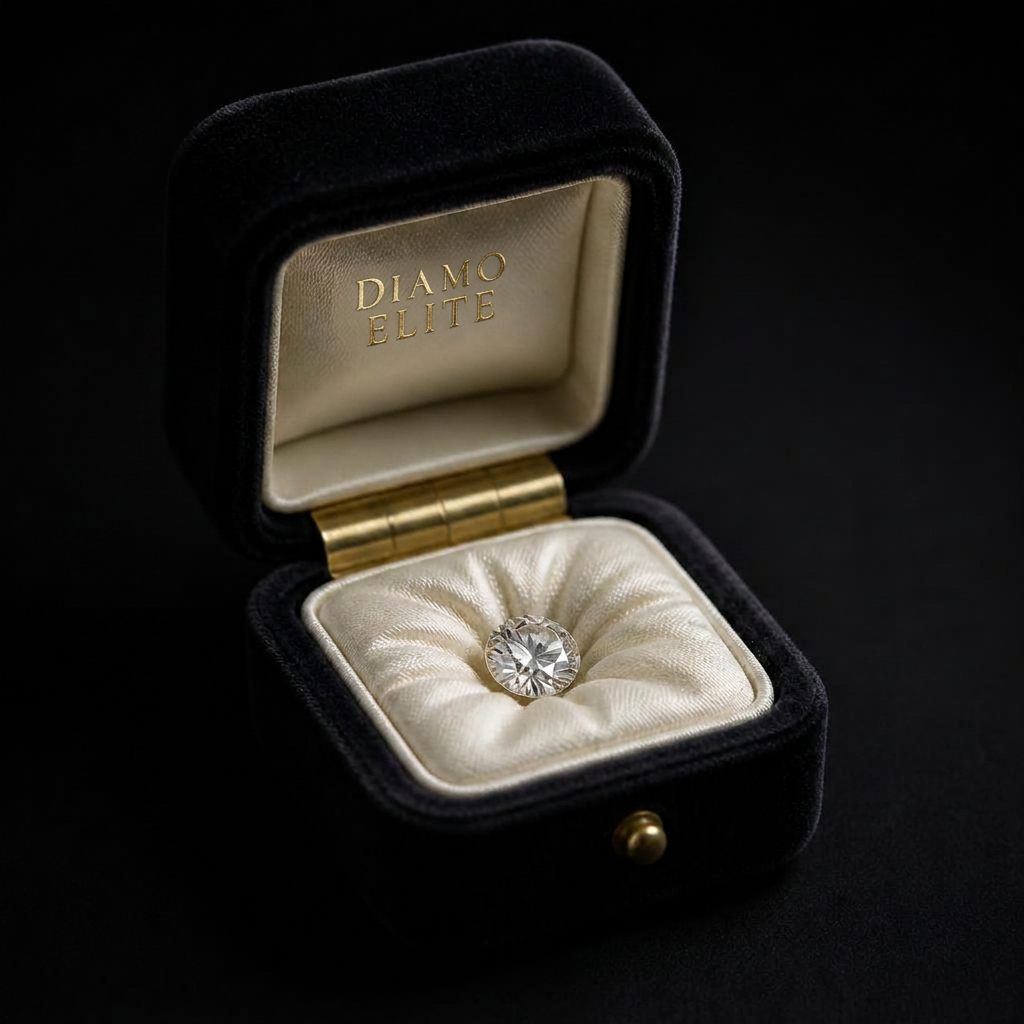 Signature Velvet — 50×50mm presentation box
