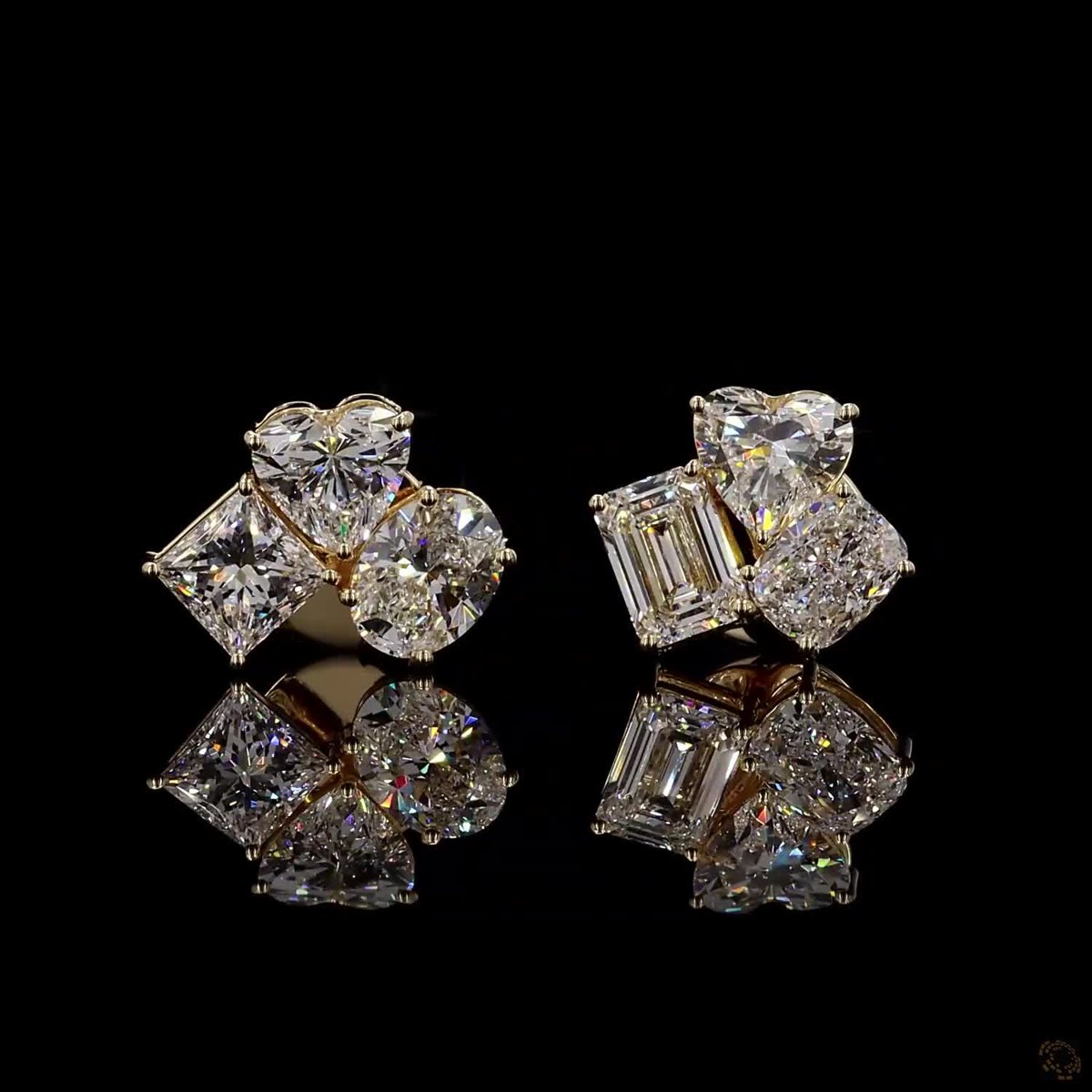 Diamond Earrings E-342834