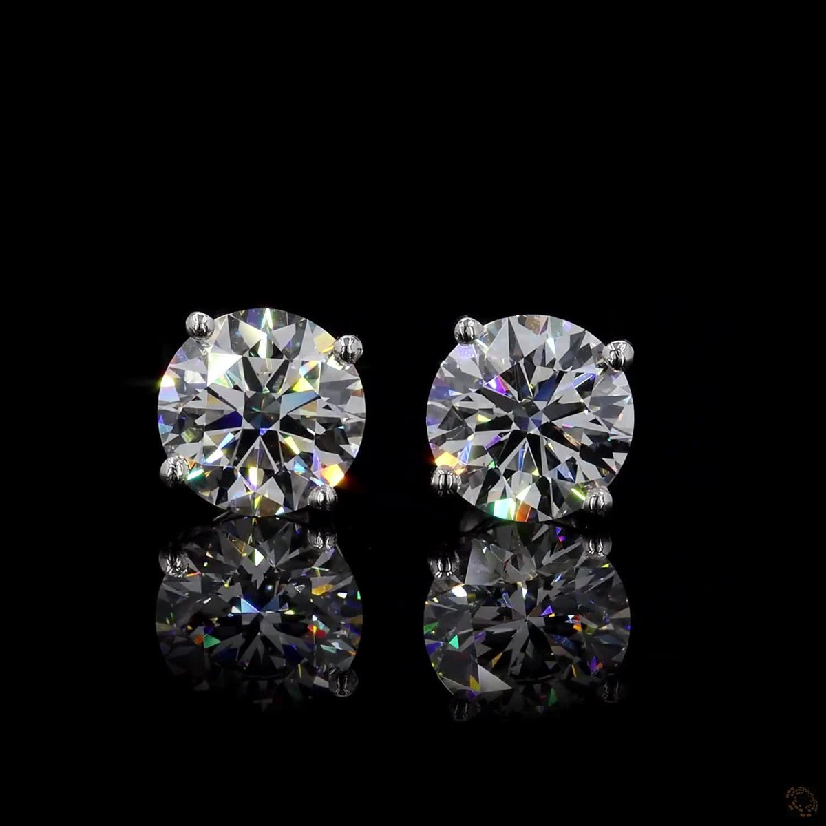 Diamond Earrings E-494107