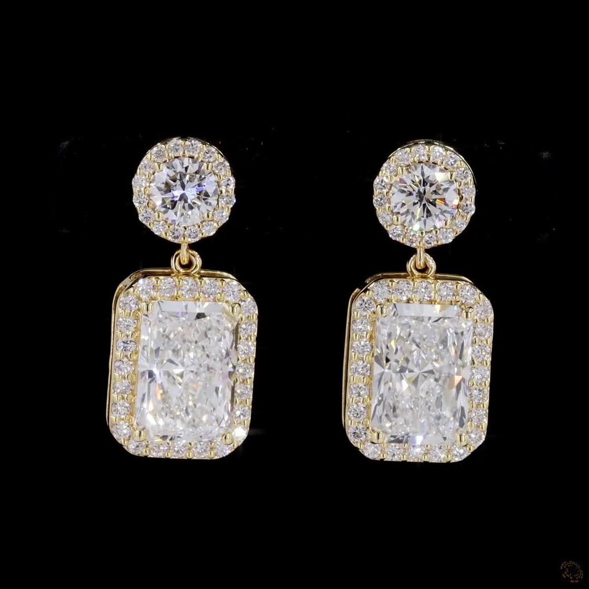 Diamond Earrings E-734461