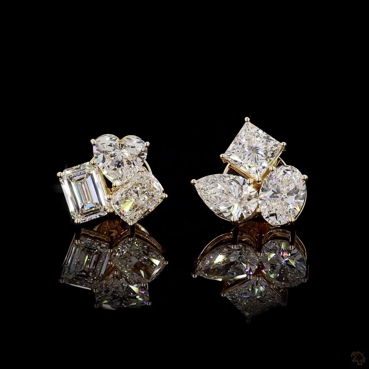 Diamond Earrings E-780863