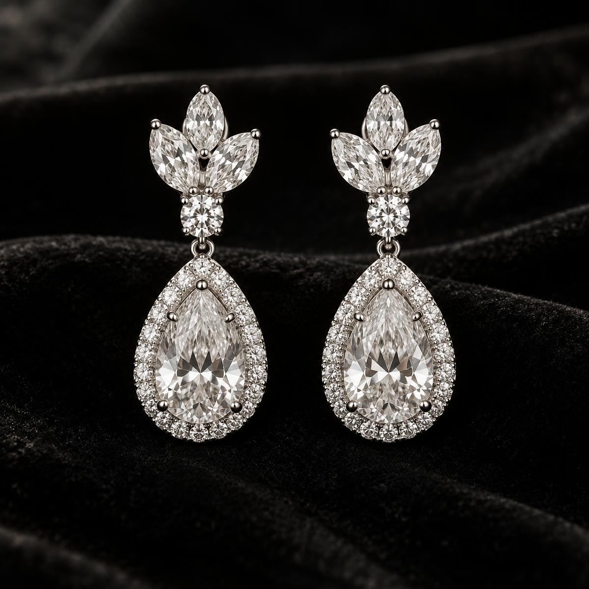 Diamond earrings