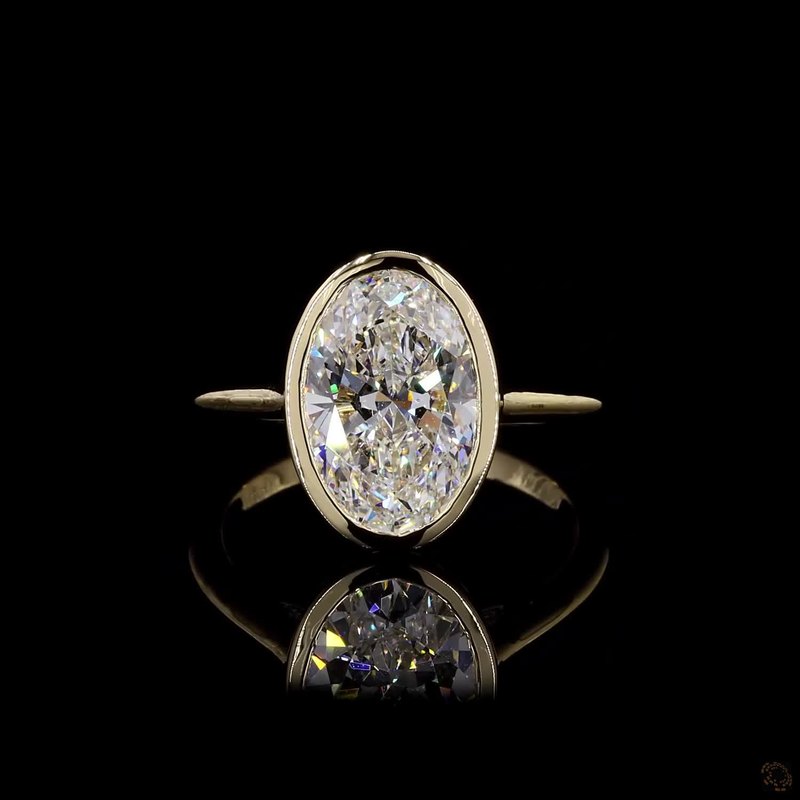 Yellow Gold Diamond Ring R-118281