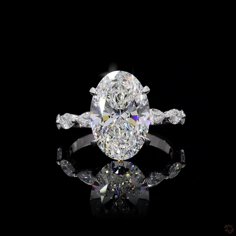 White Gold Diamond Ring R-124972