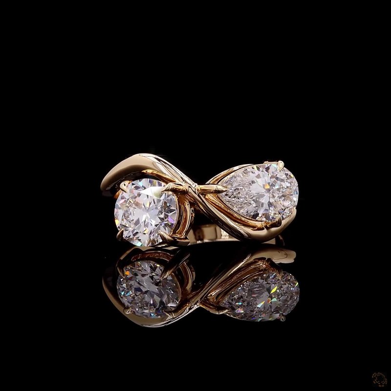 Yellow Gold Diamond Ring R-149871