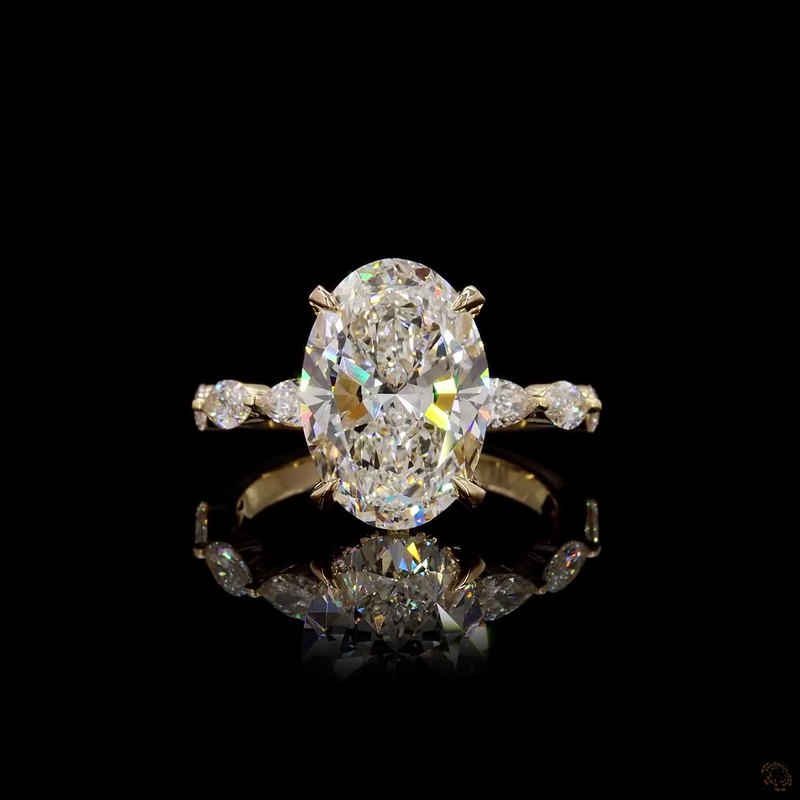 Yellow Gold Diamond Ring R-162630