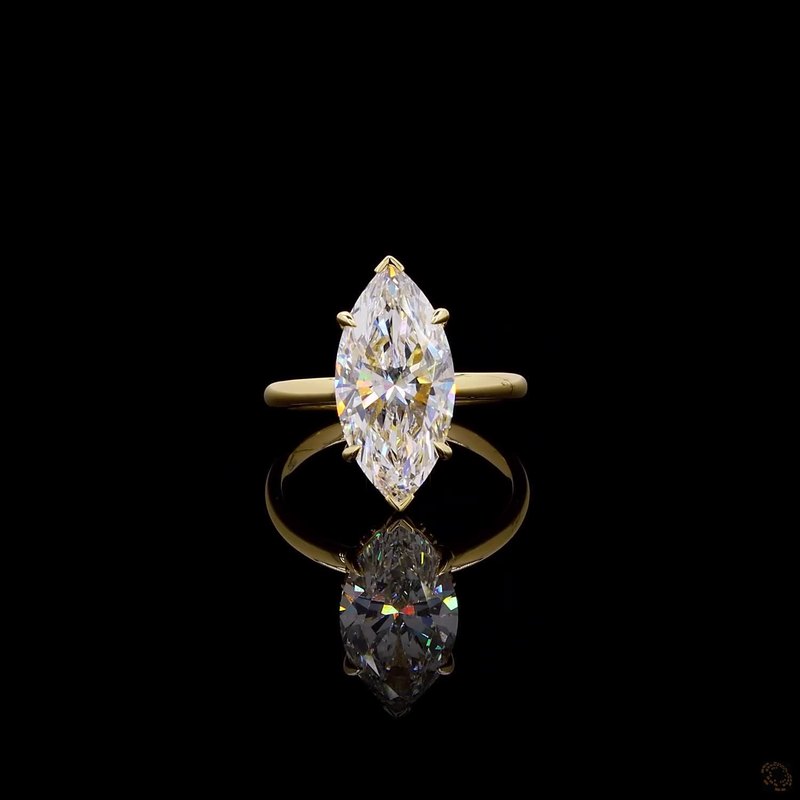 Yellow Gold Diamond Ring R-362053