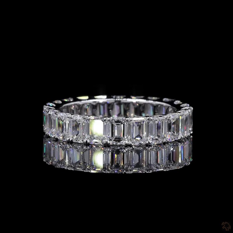 White Gold Diamond Ring R-373531