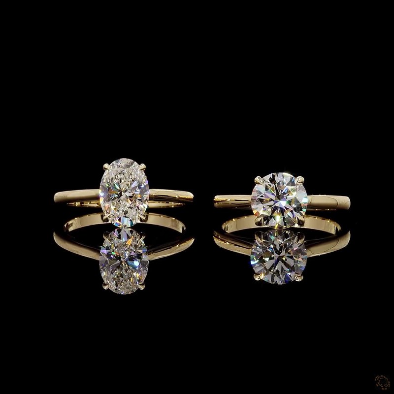 Yellow Gold Diamond Ring R-442854