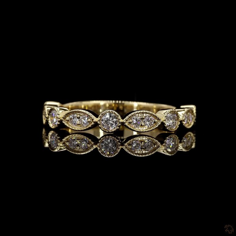 Yellow Gold Diamond Ring R-476273