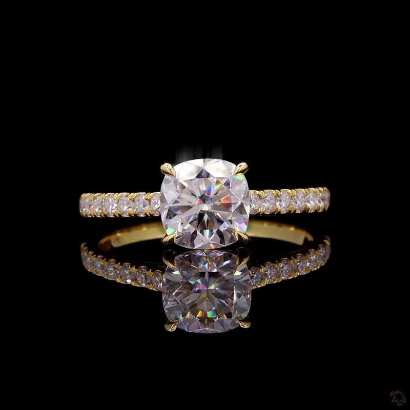 Yellow Gold Diamond Ring R-478491