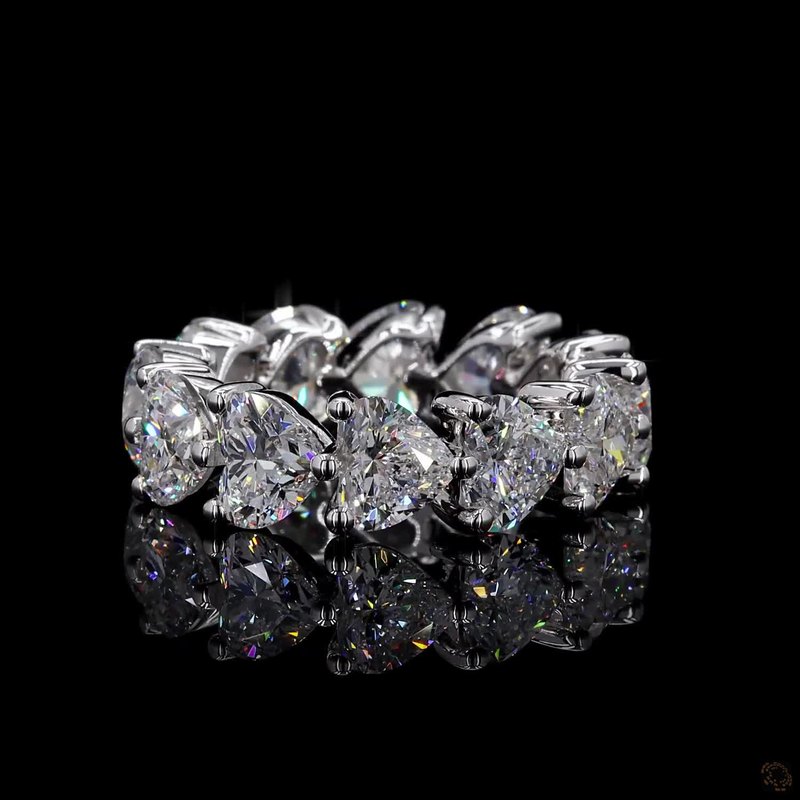 White Gold Diamond Ring R-482456