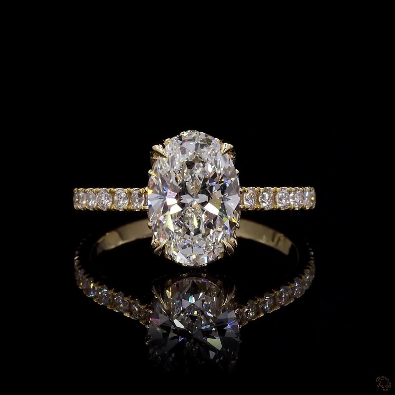 Yellow Gold Diamond Ring R-519348