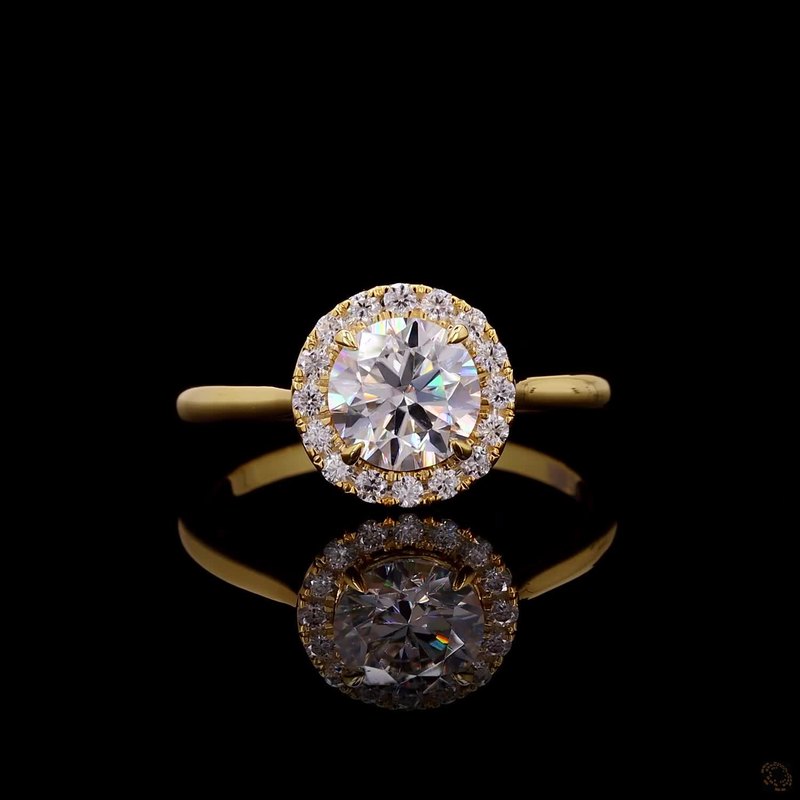 Yellow Gold Diamond Ring R-524201