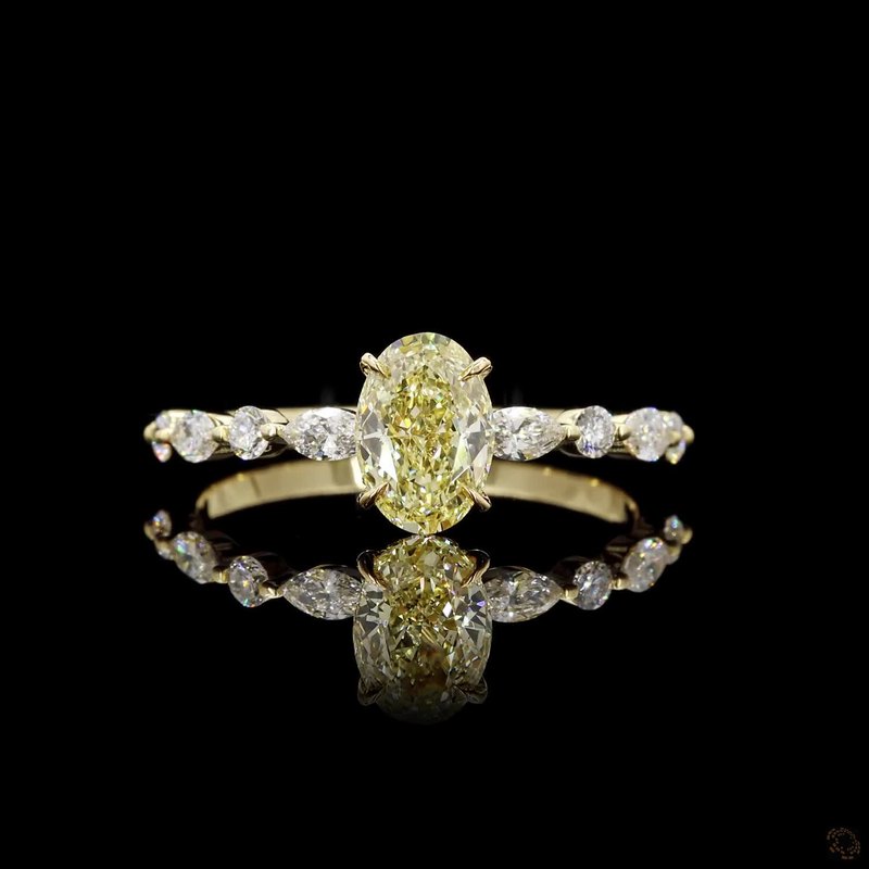 Yellow Gold Diamond Ring R-555155