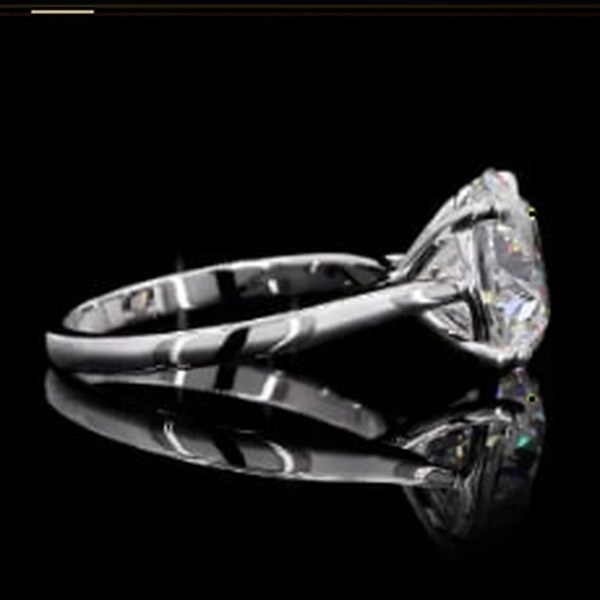 White Gold Diamond Ring R-577143
