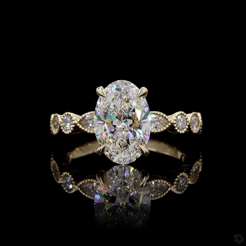 Yellow Gold Diamond Ring R-594537