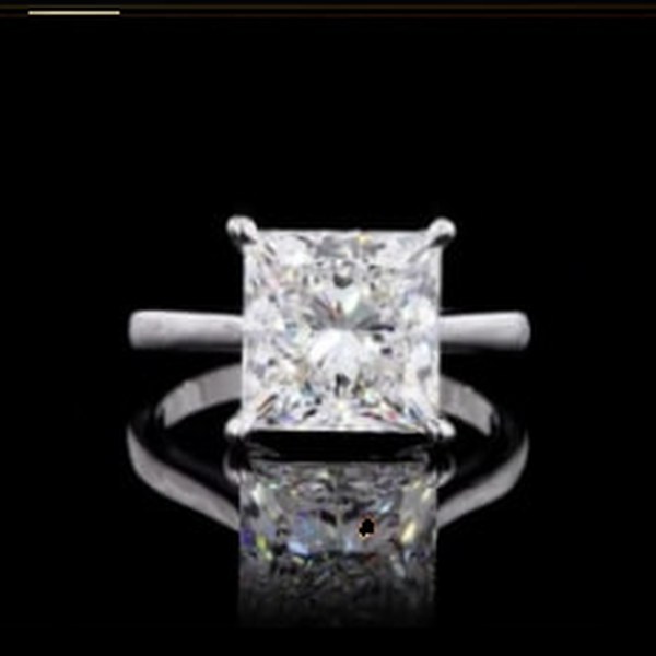 White Gold Diamond Ring R-613920