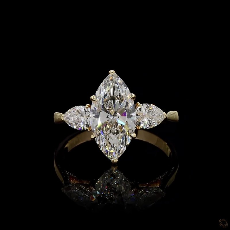 Yellow Gold Diamond Ring R-624095
