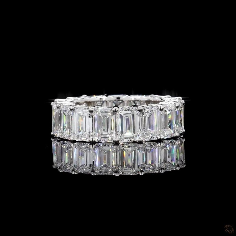 White Gold Diamond Ring R-629355
