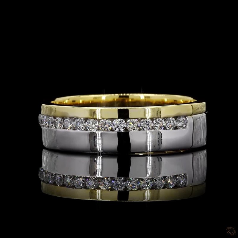 Yellow Gold Diamond Ring R-639114