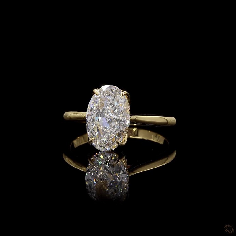Yellow Gold Diamond Ring R-647186