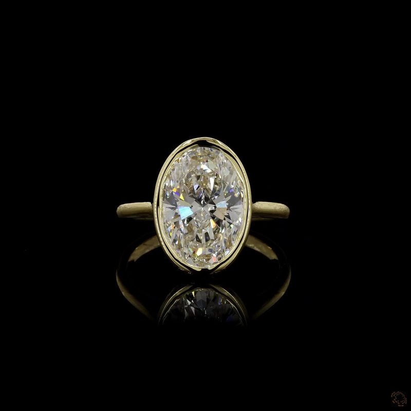 Yellow Gold Diamond Ring R-666812