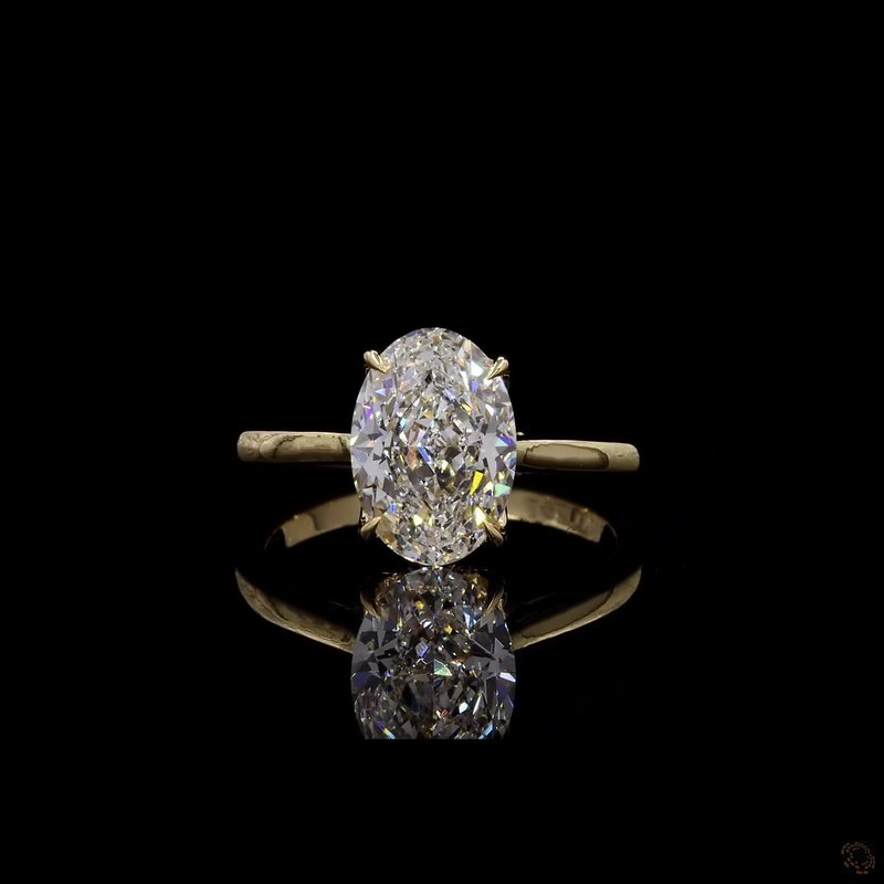 Yellow Gold Diamond Ring R-716230