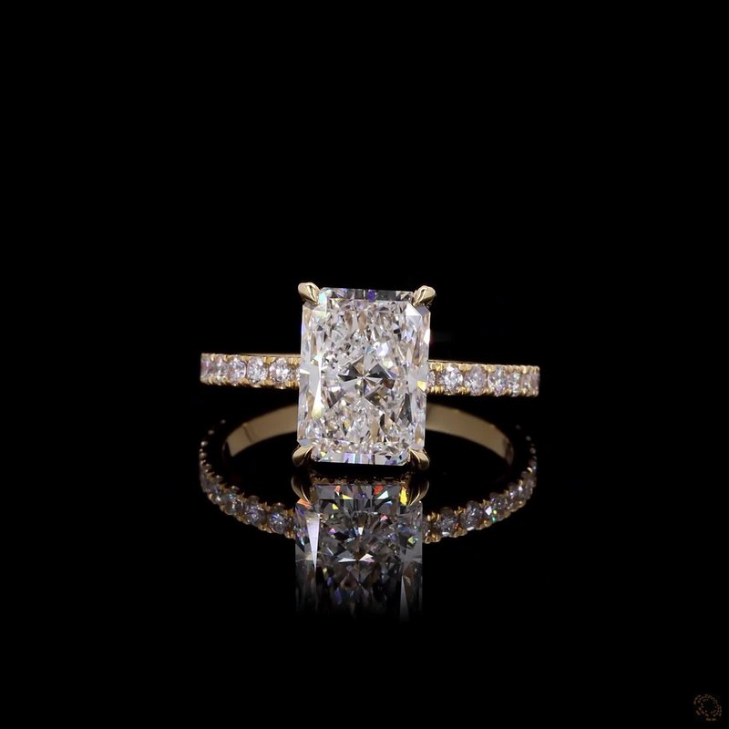 Yellow Gold Diamond Ring R-724700