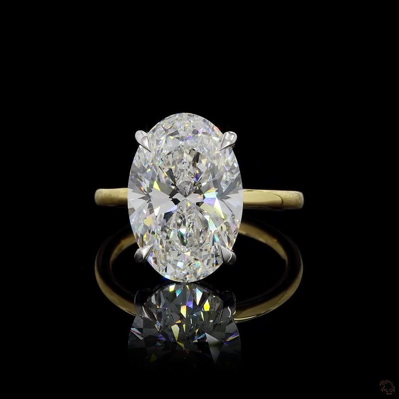 Yellow Gold Diamond Ring R-727787