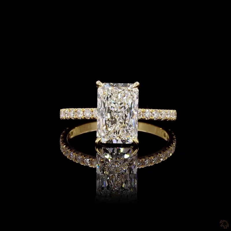 Yellow Gold Diamond Ring R-733022