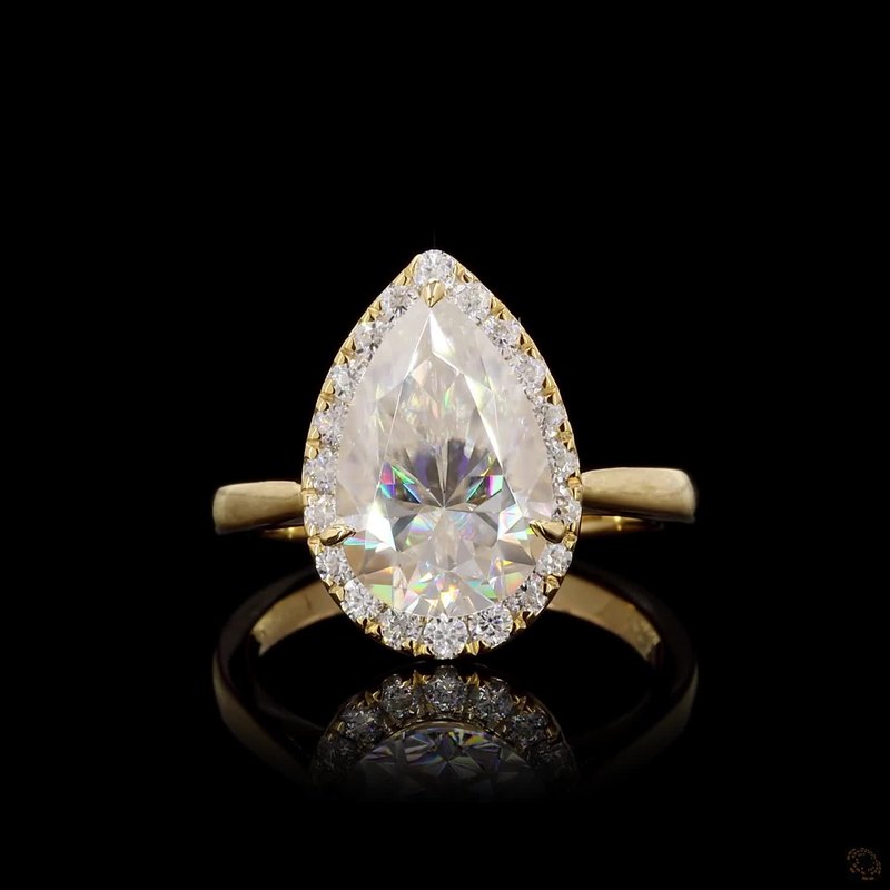Yellow Gold Diamond Ring R-735132