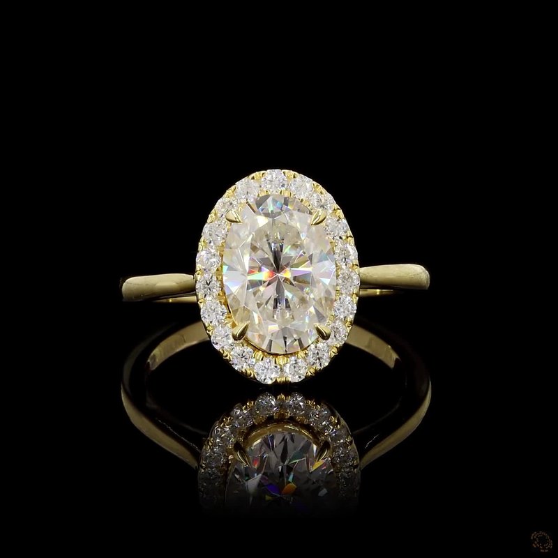 Yellow Gold Diamond Ring R-751166