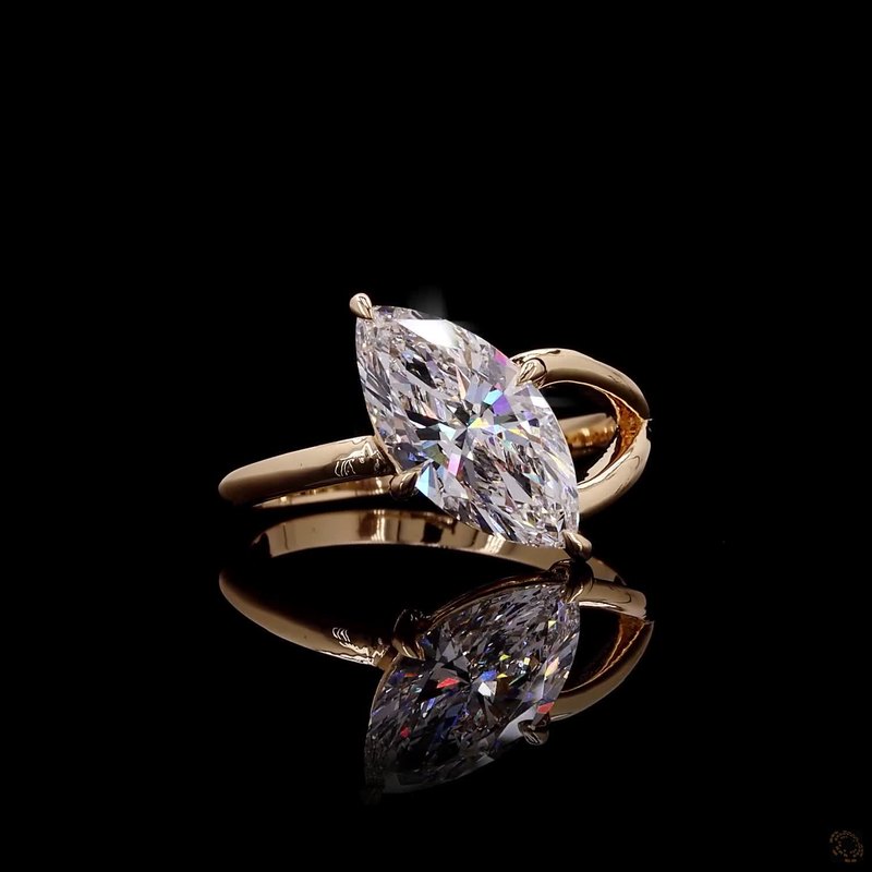 Yellow Gold Diamond Ring R-752894