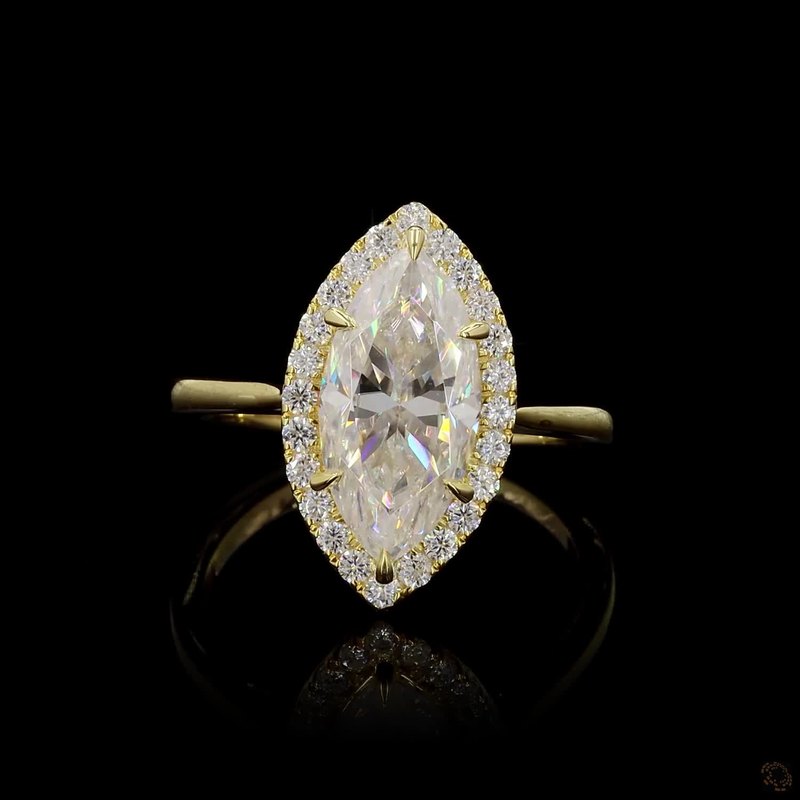 Yellow Gold Diamond Ring R-754153