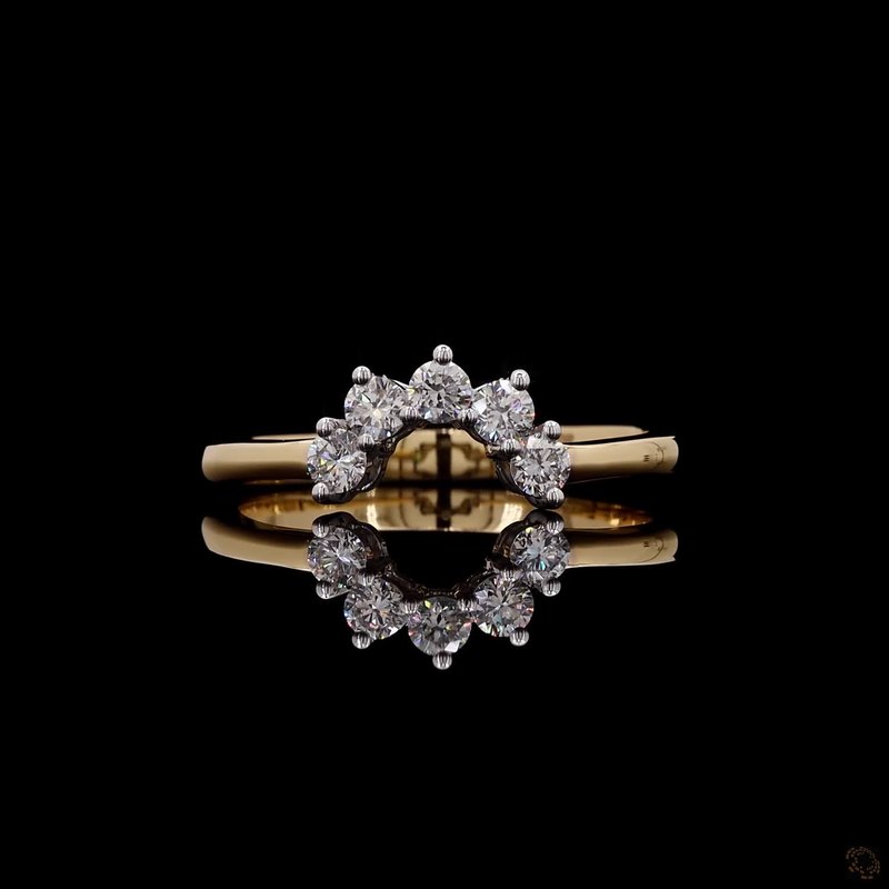 Yellow Gold Diamond Ring R-817756
