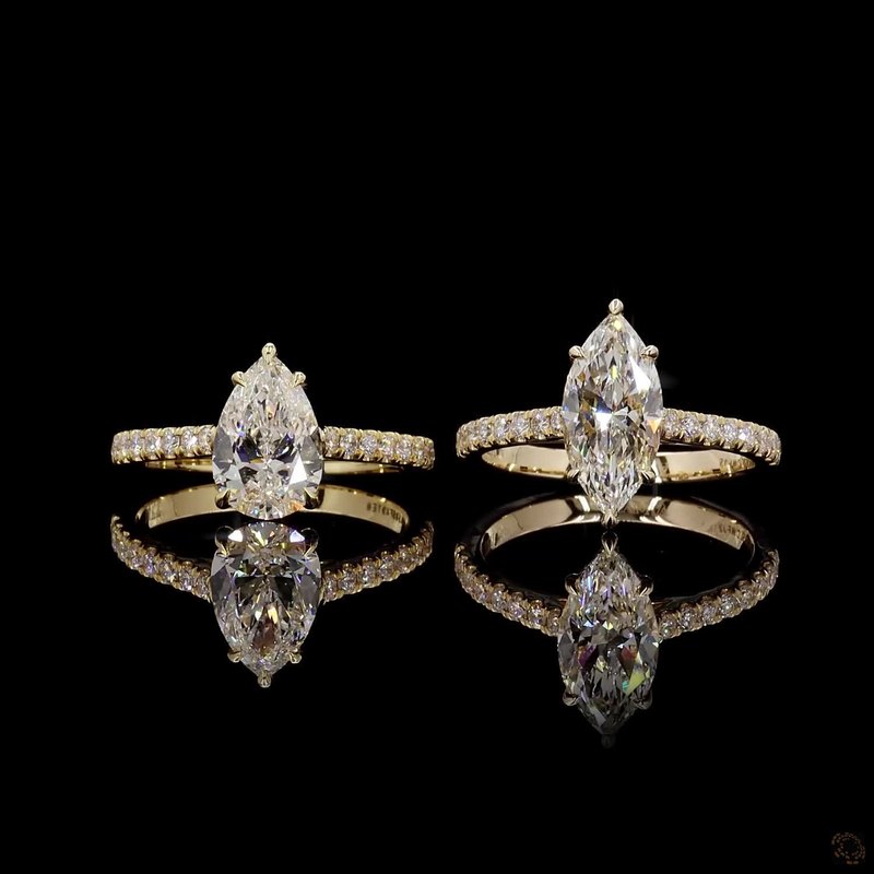 Yellow Gold Diamond Ring R-848194