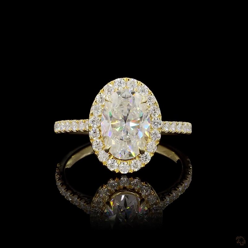 Yellow Gold Diamond Ring R-872118