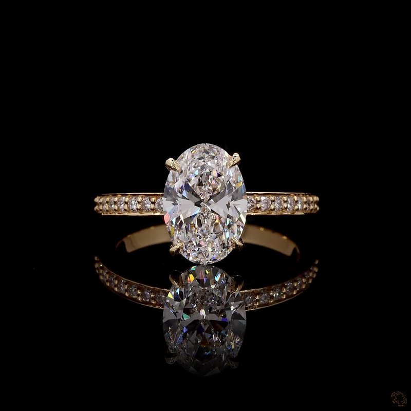 Yellow Gold Diamond Ring R-882113