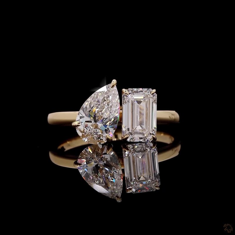 Yellow Gold Diamond Ring R-891775