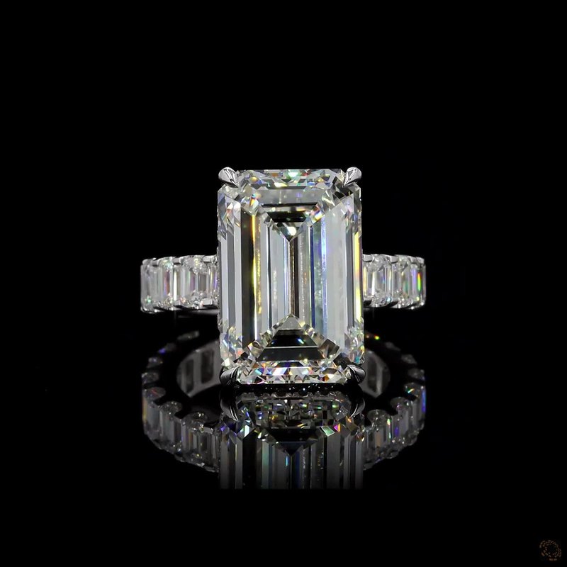 White Gold Diamond Ring R-910035