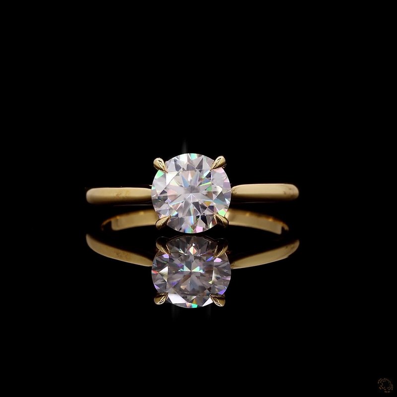 Yellow Gold Diamond Ring R-982568